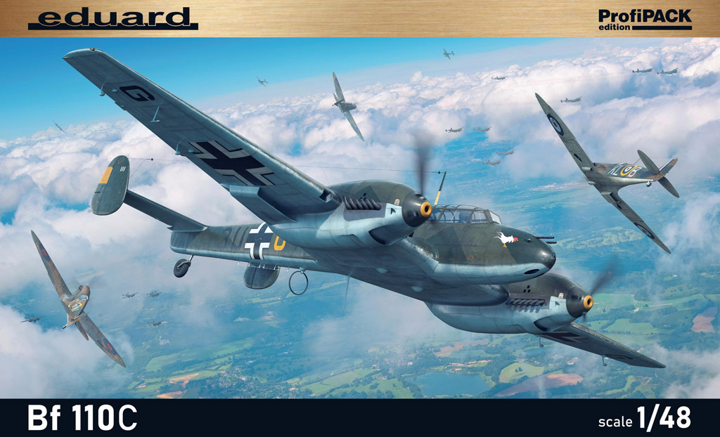 Mehr über den Artikel erfahren Bf 110C | ProfiPack | eduard 8209 | 1:48
