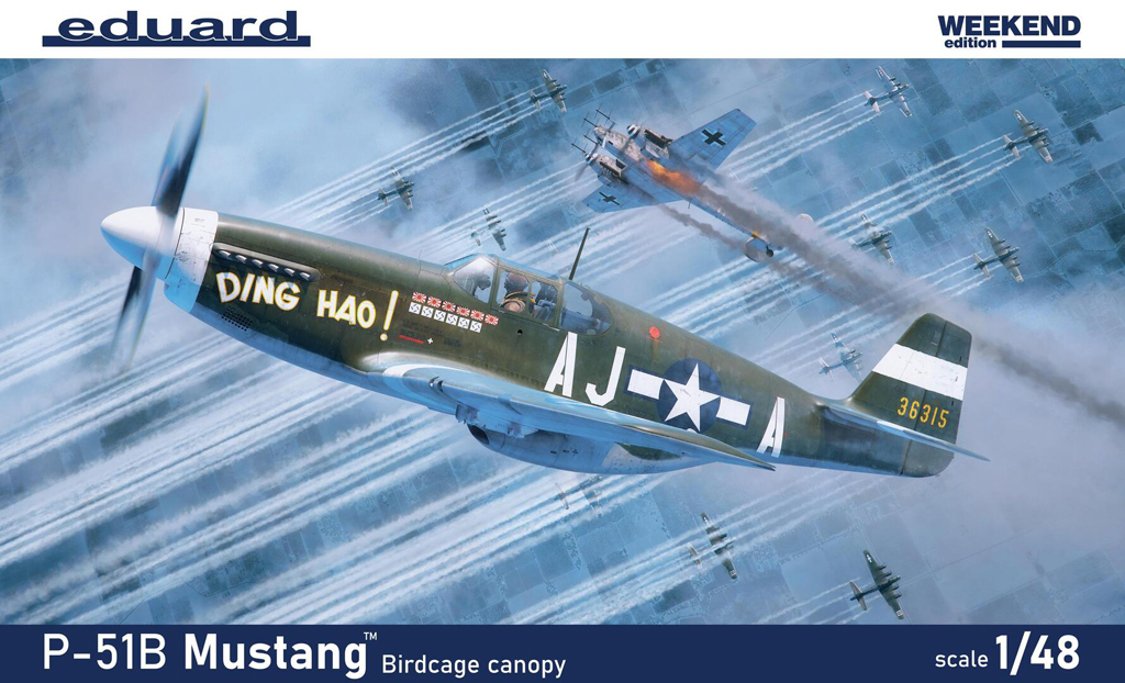 Mehr über den Artikel erfahren P-51B Mustang | Weekend | eduard 84209 | 1:48