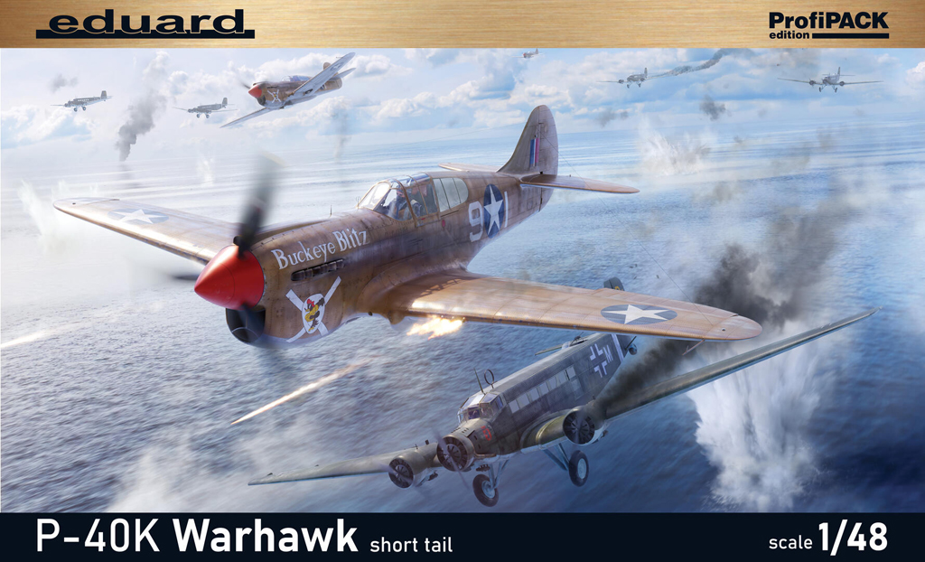 Mehr über den Artikel erfahren P-40K | ProfiPack | eduard 82243 | 1:48
